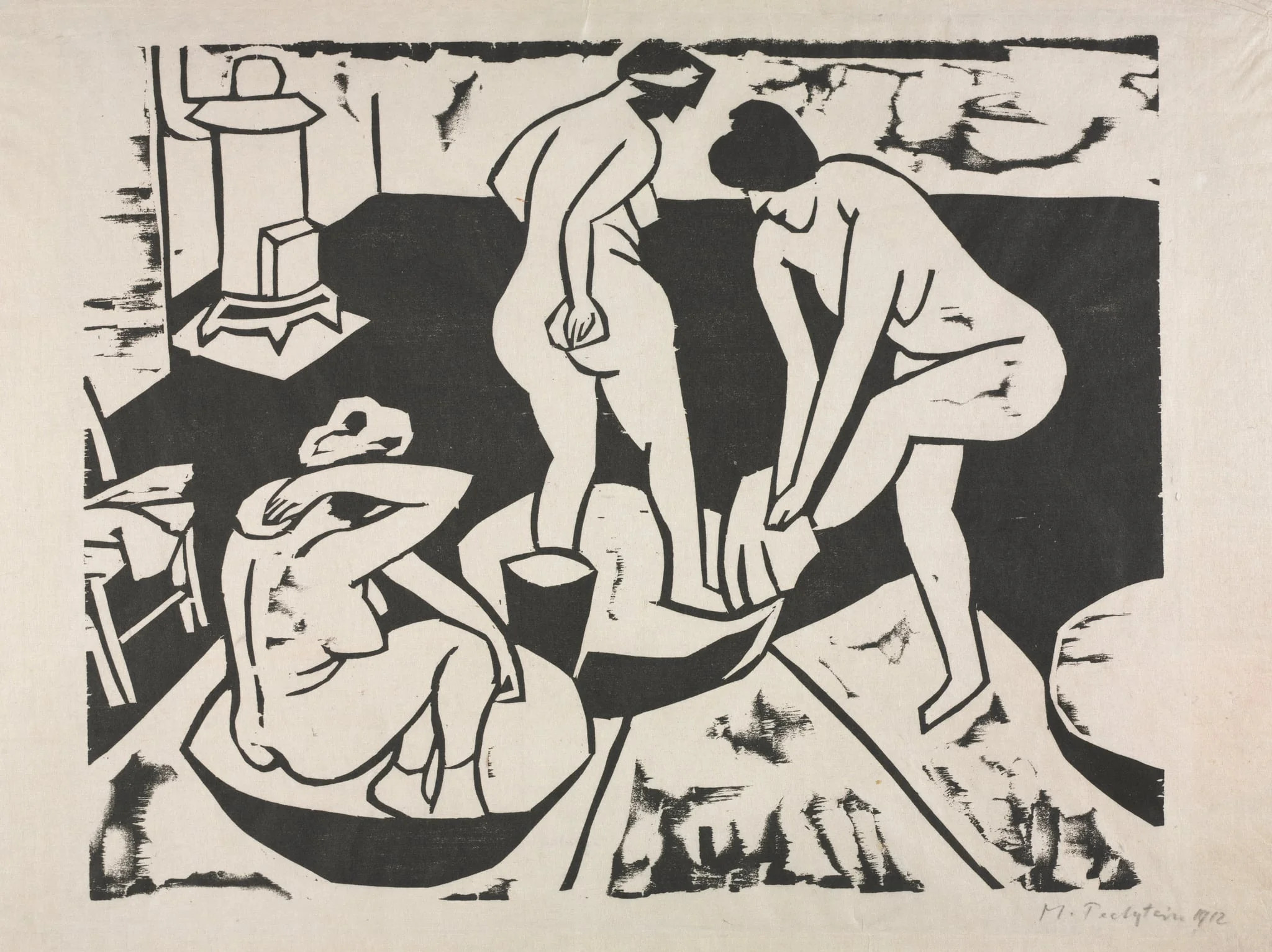 Women Bathing, by Max Pechstein, 1912