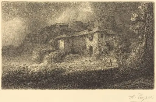 Ruins of a Chateau (Les ruines du chateau)