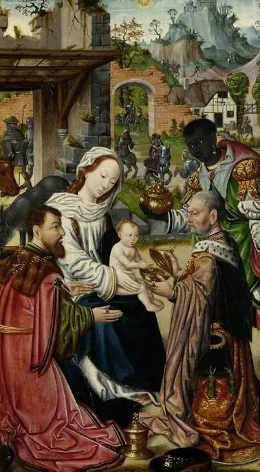 Adoration of the Kings (polyptych)