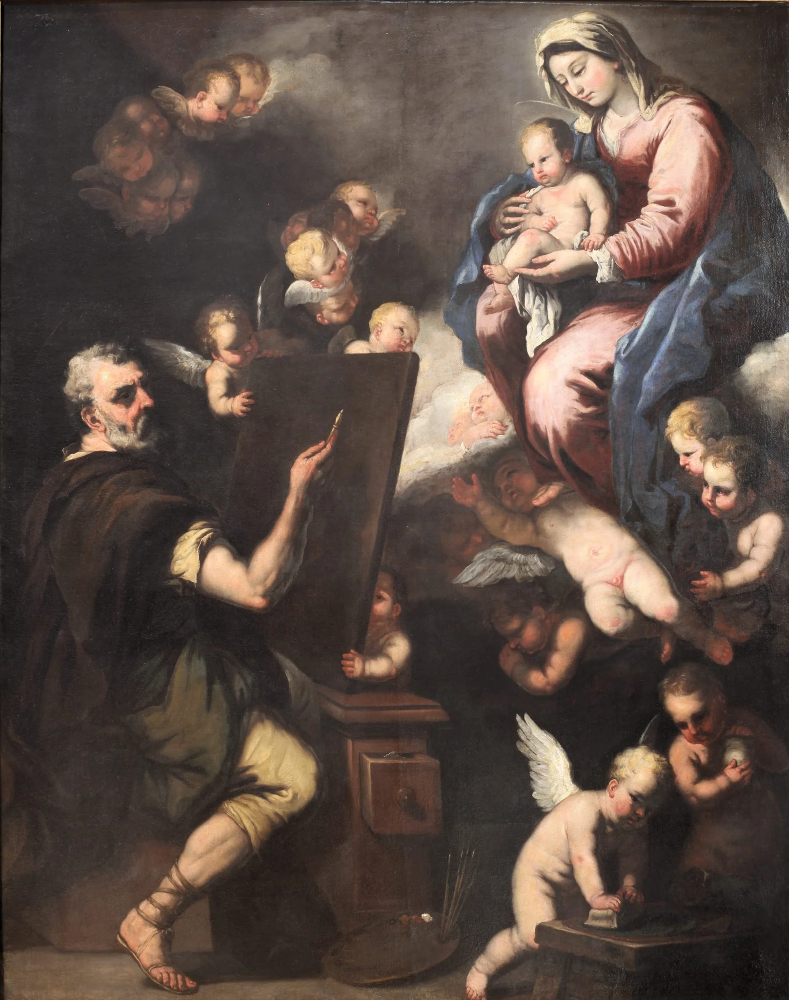 Saint Luke Painting the Virgin