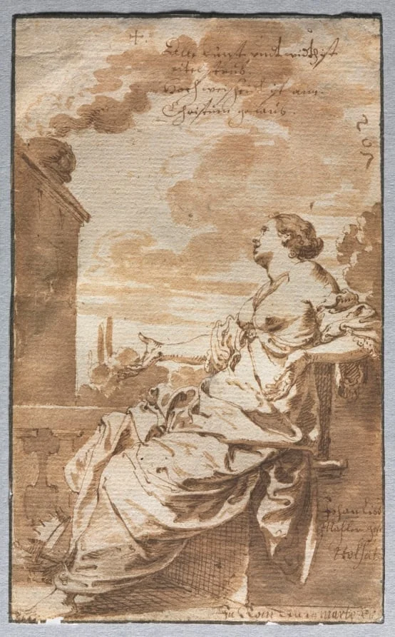 Allegory of Christian Belief, by Johann Liss, 1622