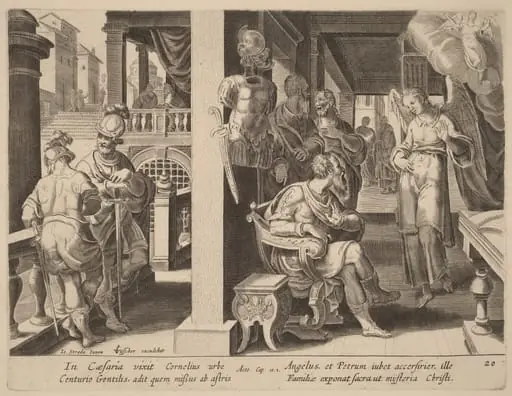 The Angel Commands Cornelius to Fetch Saint Peter