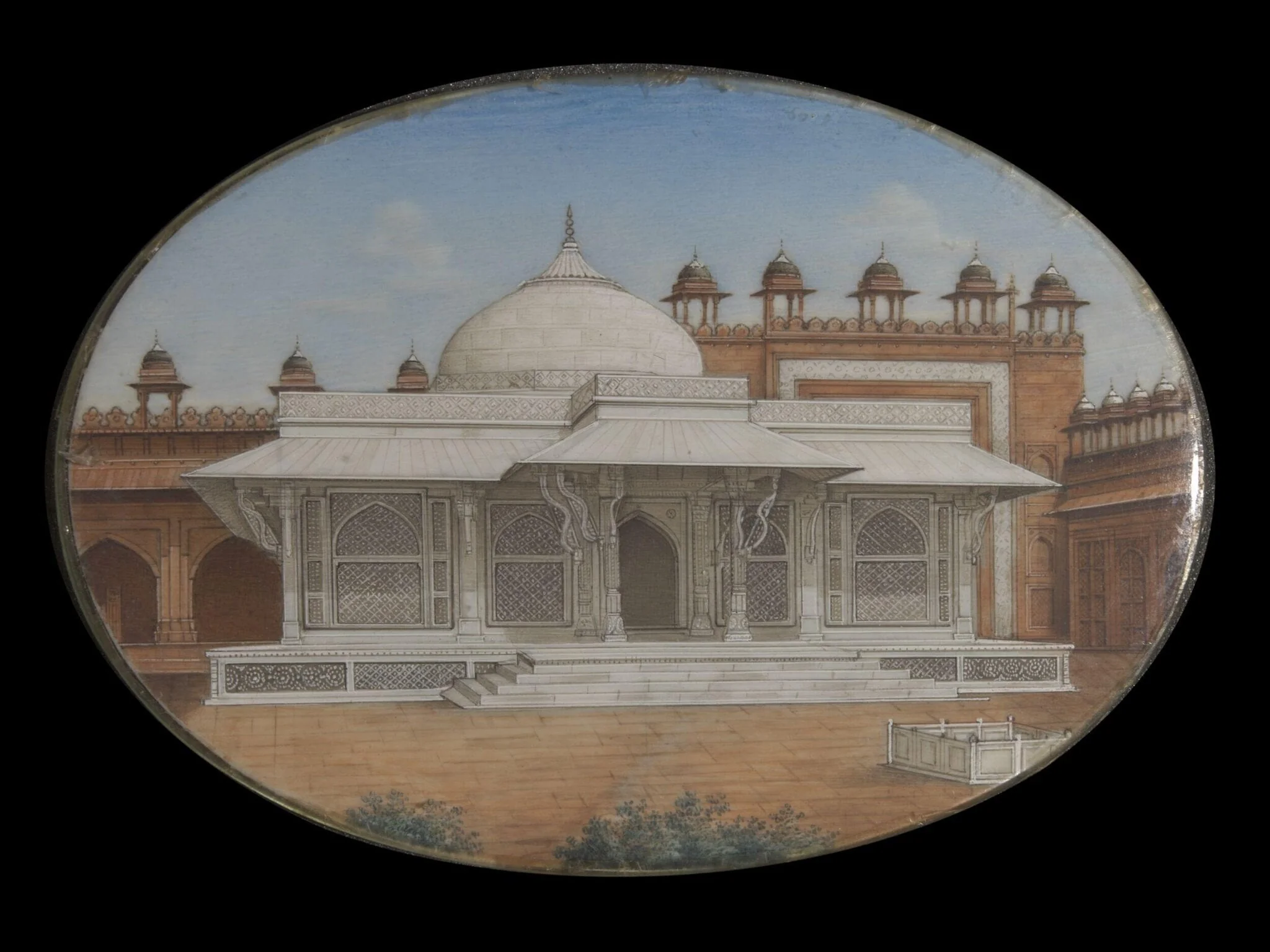 Tomb of Salim Christi, by Unknown, paint, 1900