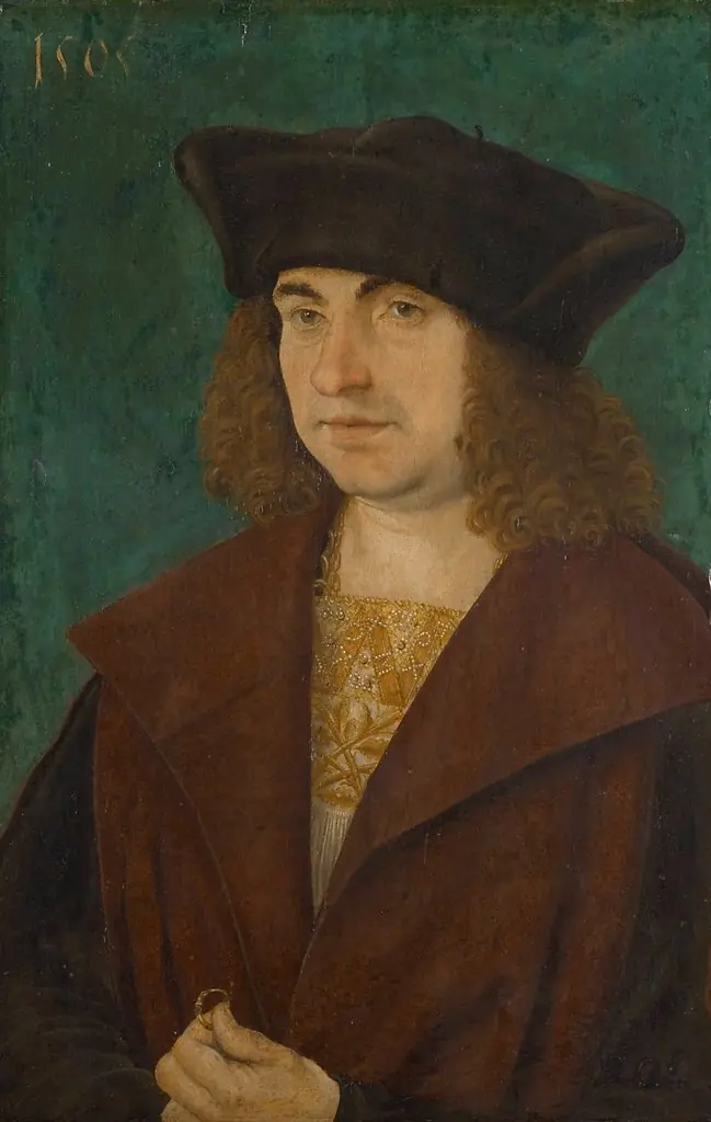 Portrait of a man with ring