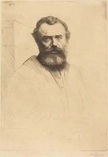 Self-Portrait, 3rd plate