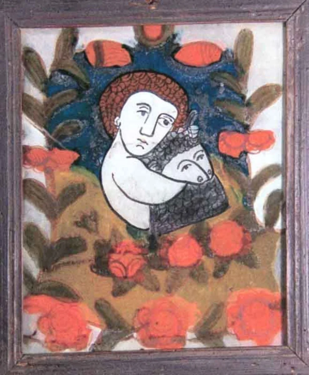 Sfântul Ioan cu mielul, by Unknown, 1850