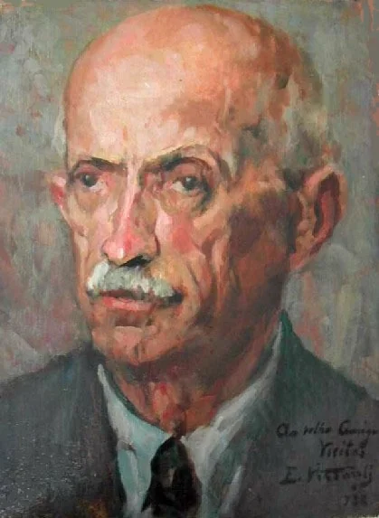 Portrait of José Vieitas, by Eliseu Visconti, oil, 1938