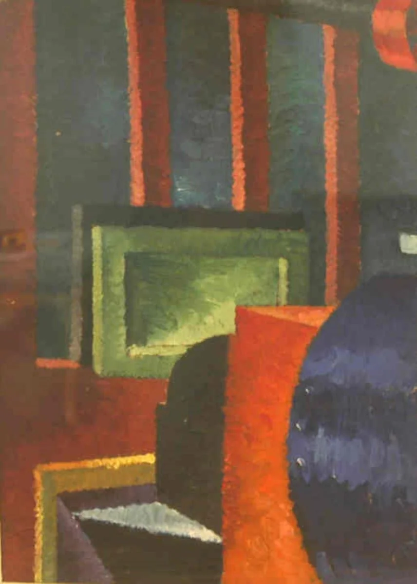 Interior de atelier, by Corneliu Michăilescu, unspecified, 1936