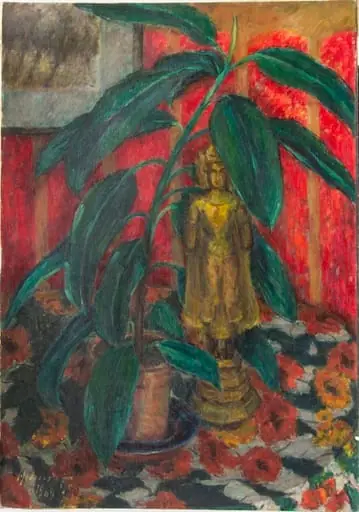 Buddha cu ficus