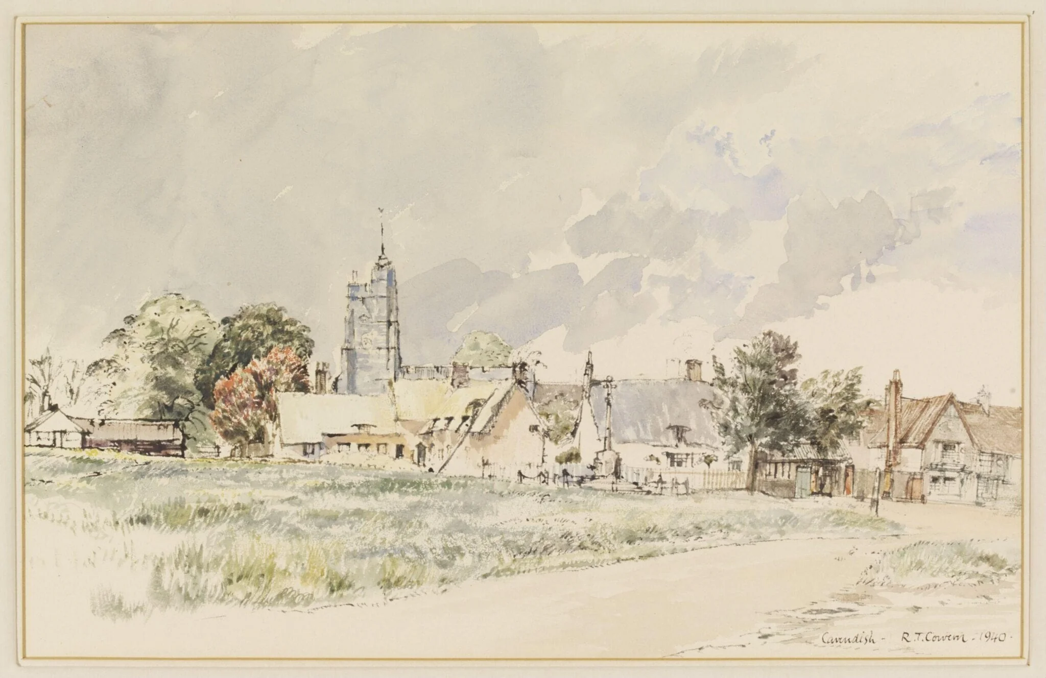 Cavendish, by Cowern, watercolor, 1940