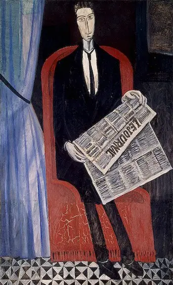 Portrait of a Man with a Newspaper (Chevalier X)