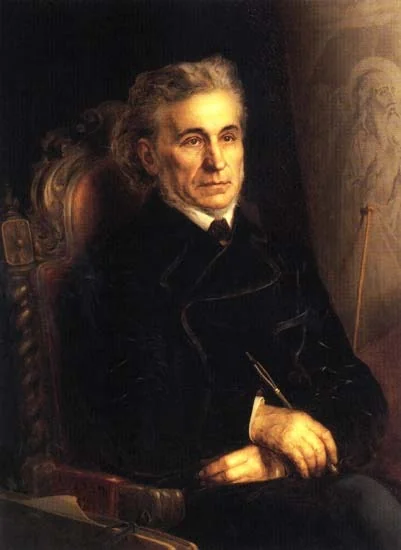 Fyodor Bruni, by Apollinary Goravsky, oil, 1871