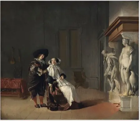Interior with Figures