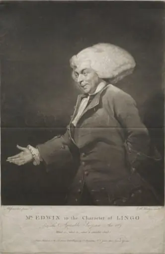 Mr. Edwin in the Character of Lingo