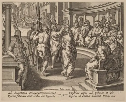 Saint Paul before the High Priest
