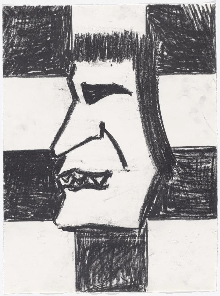 Untitled, by Joe Bradley, ink, 2015