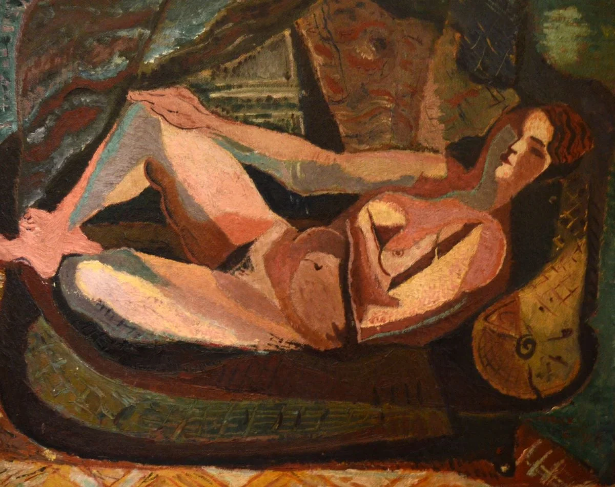 Nud culcat, by Max Hermann Maxy, 1943