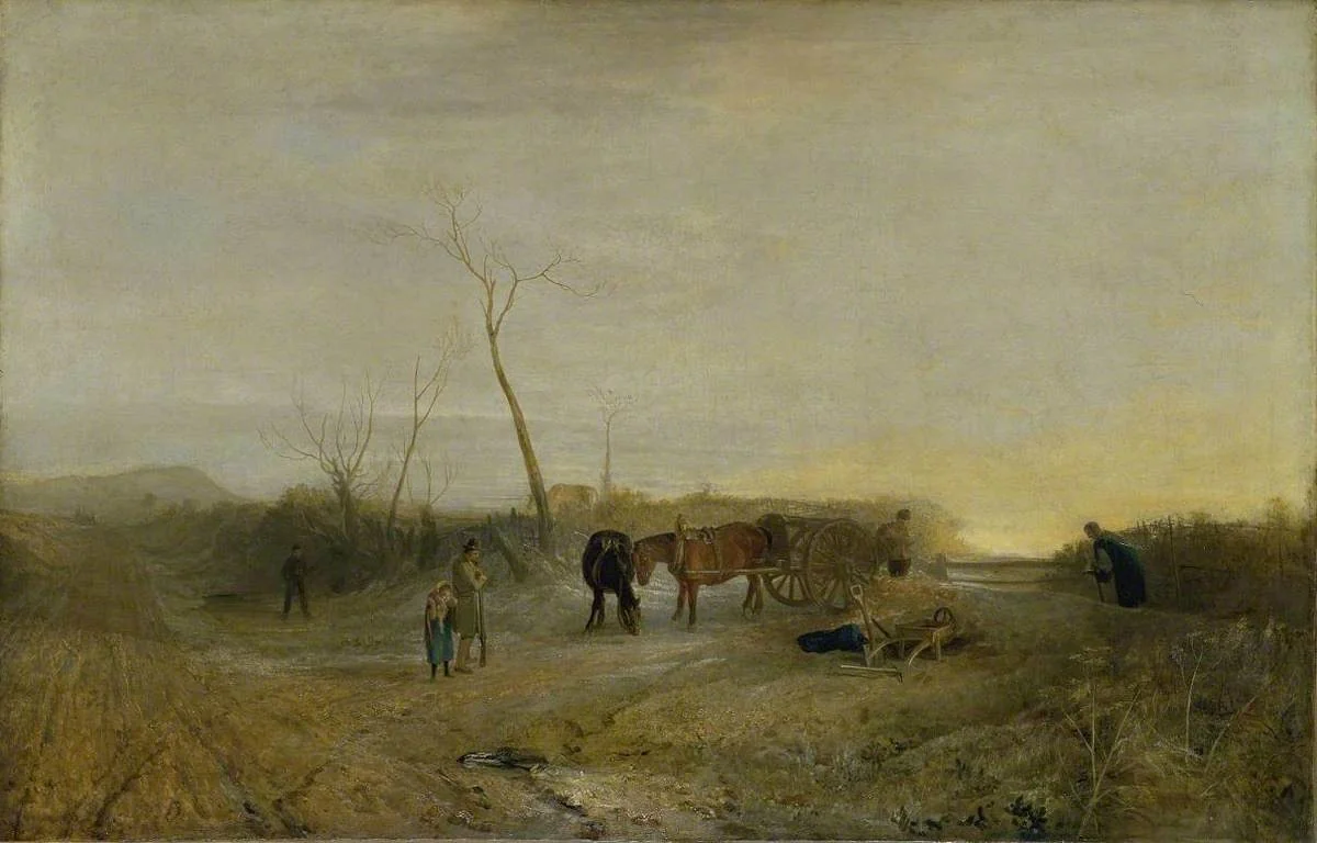 Frosty morning, by Joseph Mallord William Turner, oil, 1813