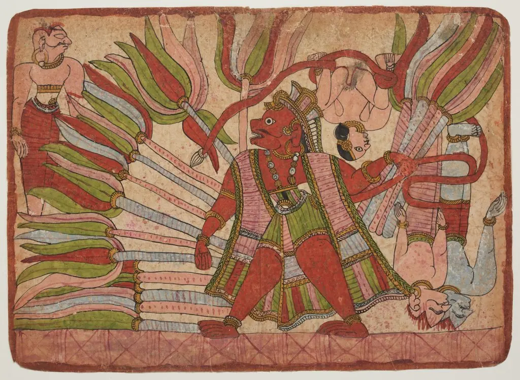 Scene from the Ramayana