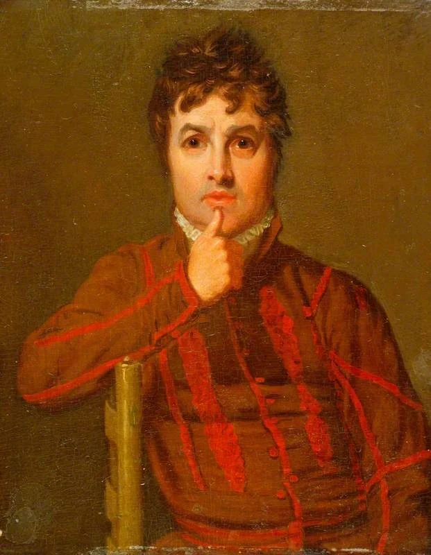 John Philip Kemble (1757–1823), in a Comic Role, by Unknown, oil, 1804