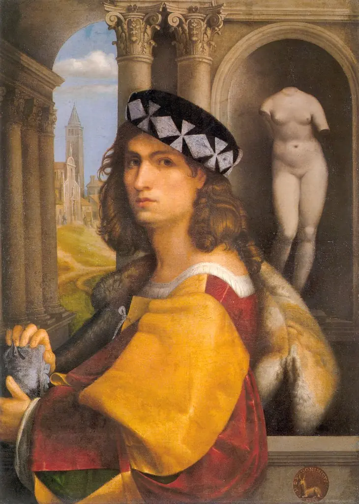 Male portrait (self-portrait)
