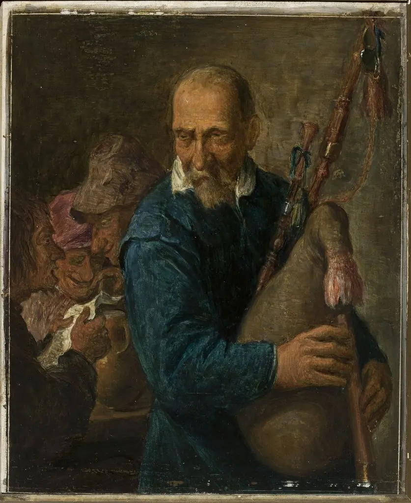 Bagpipe player