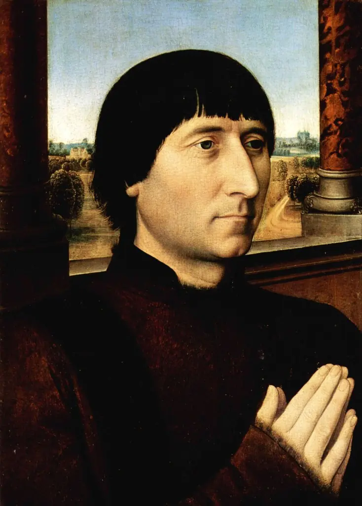 Portrait of Willem Moreel, husband of Barbara van Vlaendenbergh