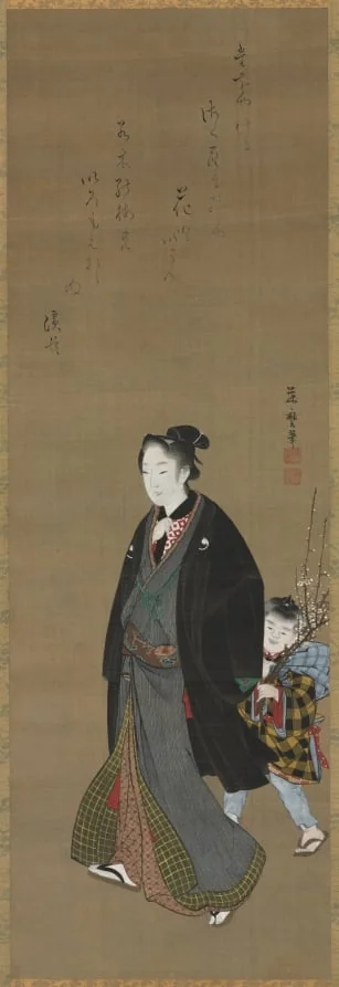 A Beauty, by Fujimaro, unspecified, 1810