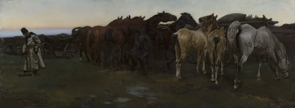 Horses at rest
