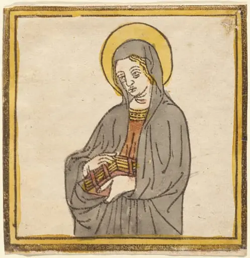 Saint Catherine of Siena, or Saint Clare of Assisi