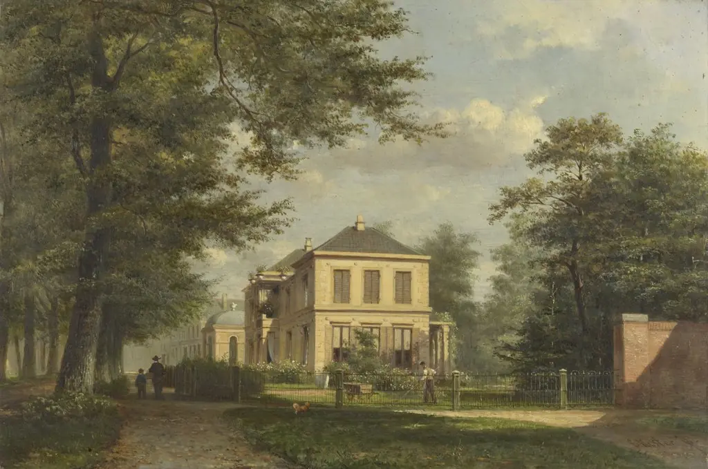 Het buiten Zorg Vrij aan de Kleine Houtweg te Haarlem