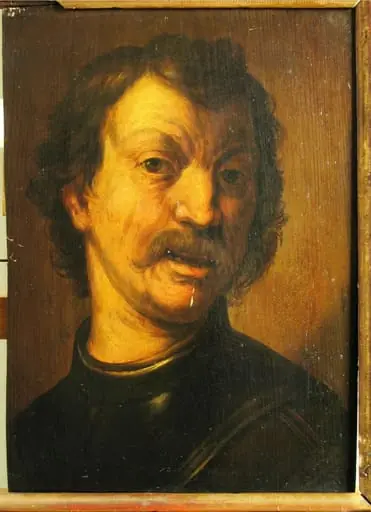 Bărbat cu cuirasă