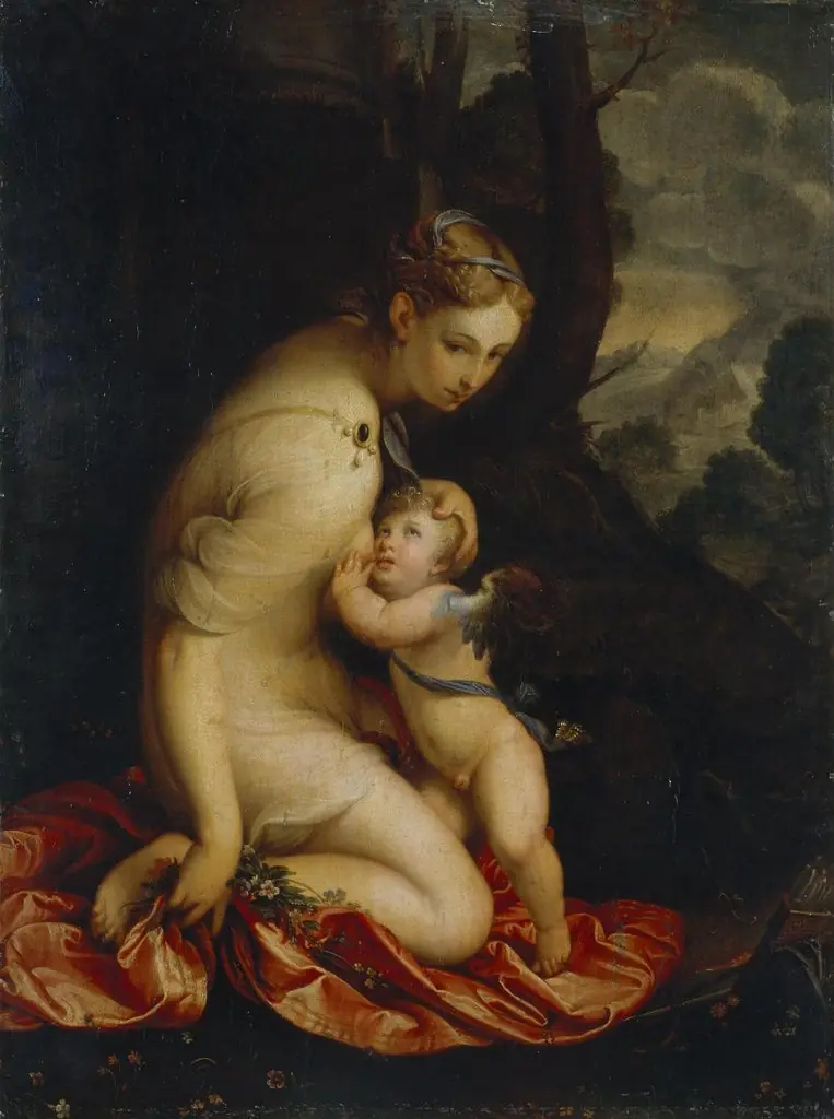 Venus Sucking Cupid