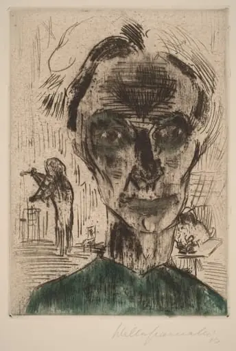 Man in a Room, Self-portrait