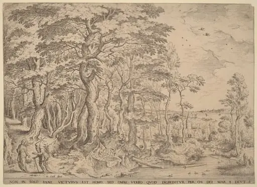 Landscape with the Temptation of Christ