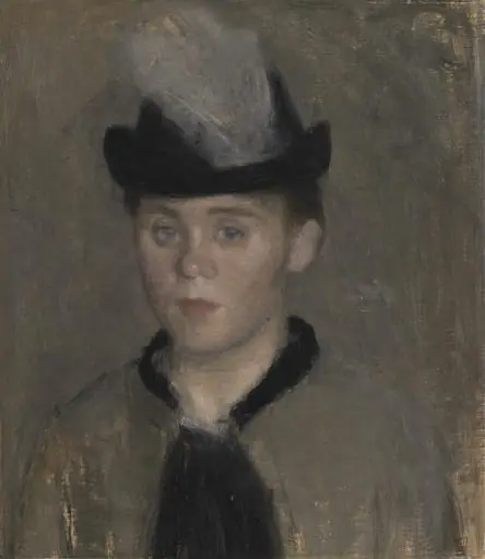 Ida Ilsted, the Artist's Fiancée. Sketch