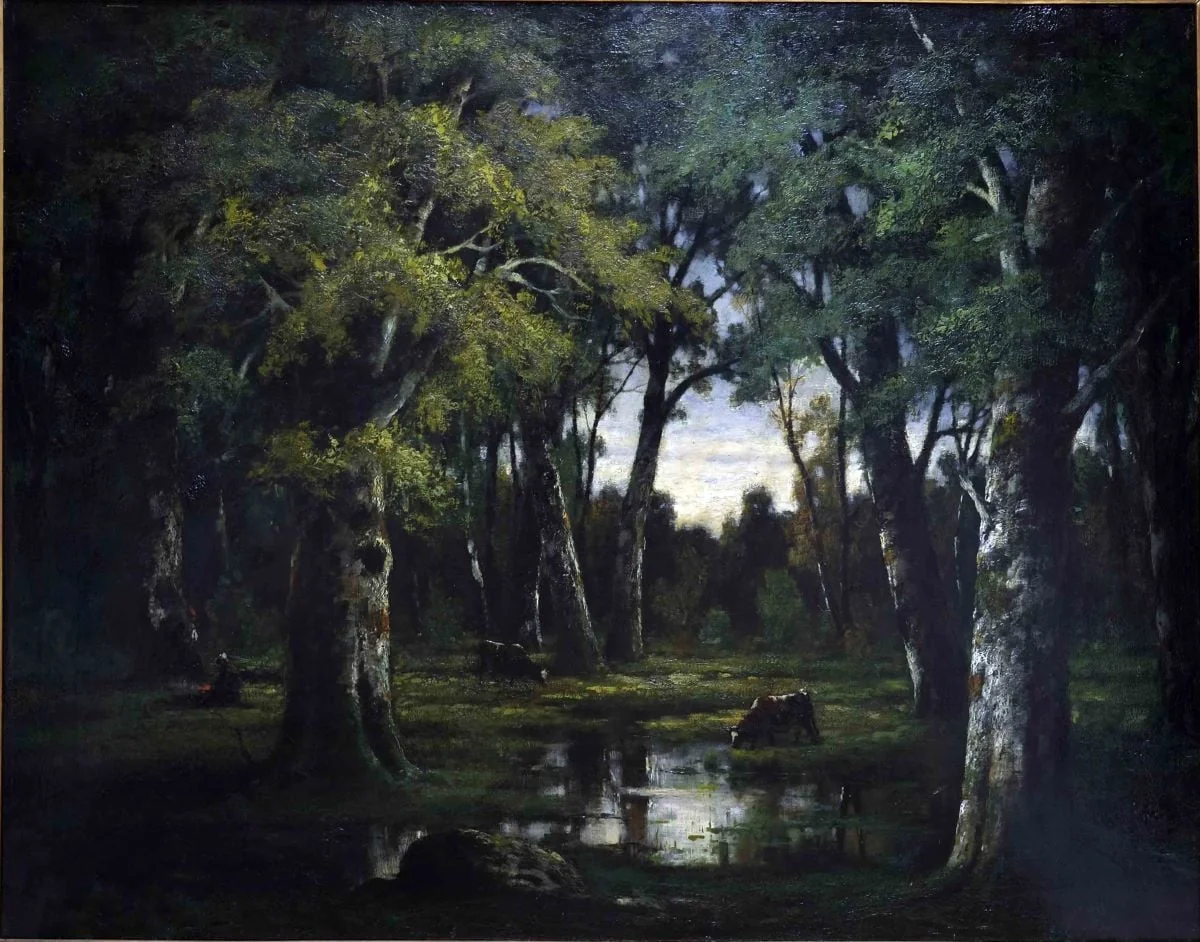 Peisaj în pădure, by Jules Dupré, unspecified, 1846