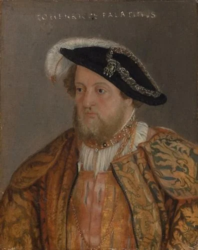 Otto Heinrich d. Großmütige, Neffe Ludwigs V. geboren 1502, gestorben 1559, by Unknown, unspecified, 1550