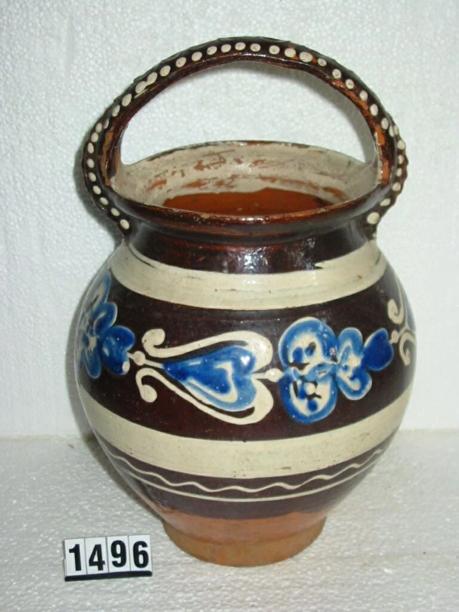 oală de lapte cu mănușar, by Unknown, 1850