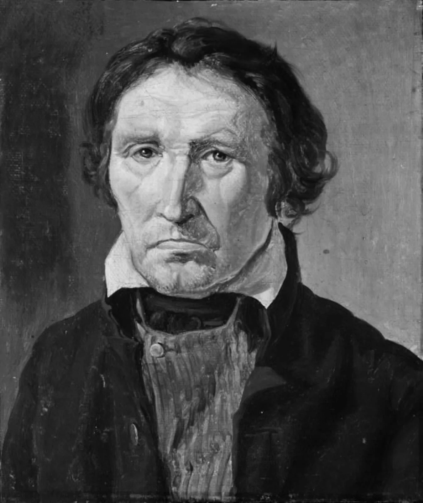Portræt af en gammel sømand, by Unknown, 1850