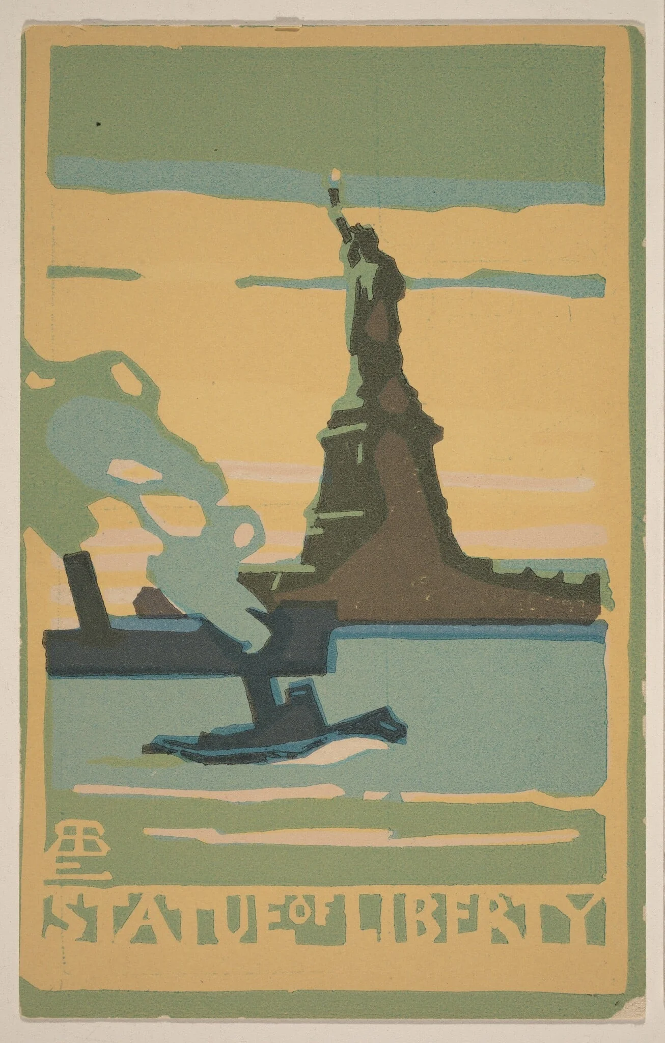 Statue of Liberty, by Rachael Robinson Elmer, 1916