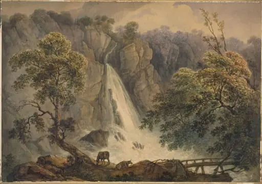 Falls of Powerscourt, near Bray, Co. Wicklow