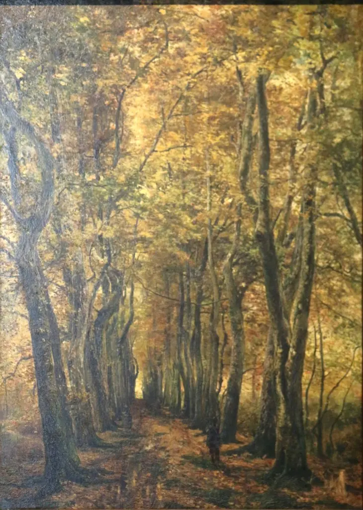 The old hornbeam alley. Tervueren
