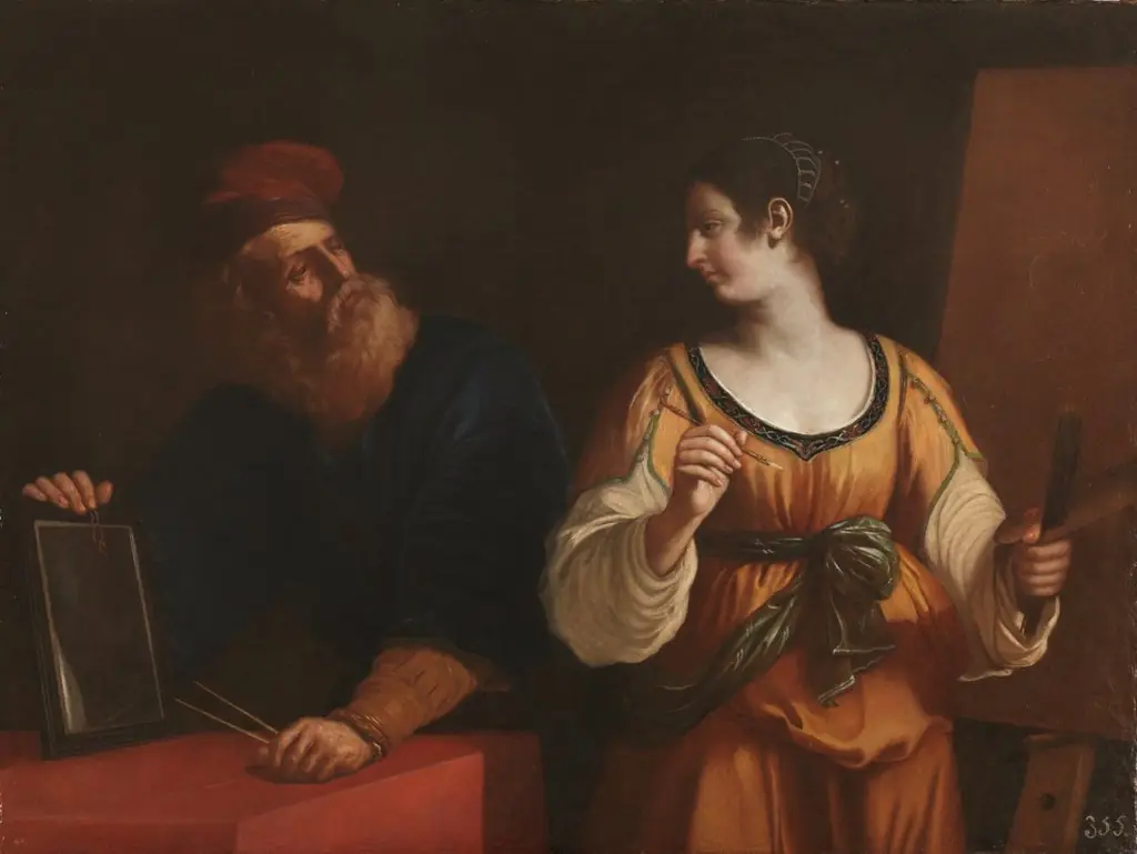 Tiziano y la Pintura o El Dibujo y la Pintura