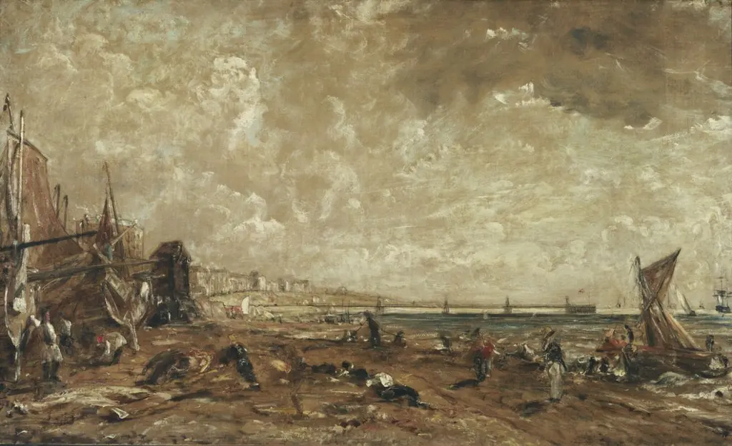 Sketch for The Marine Parade and Chain Pier, Brighton