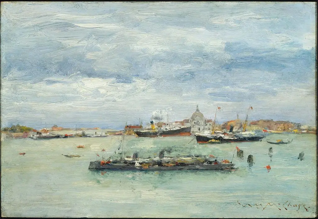 Gray Day on the Lagoon