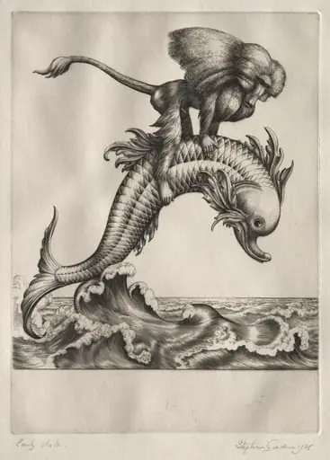 Aesop's Fables:  An Ape and a Dolphin