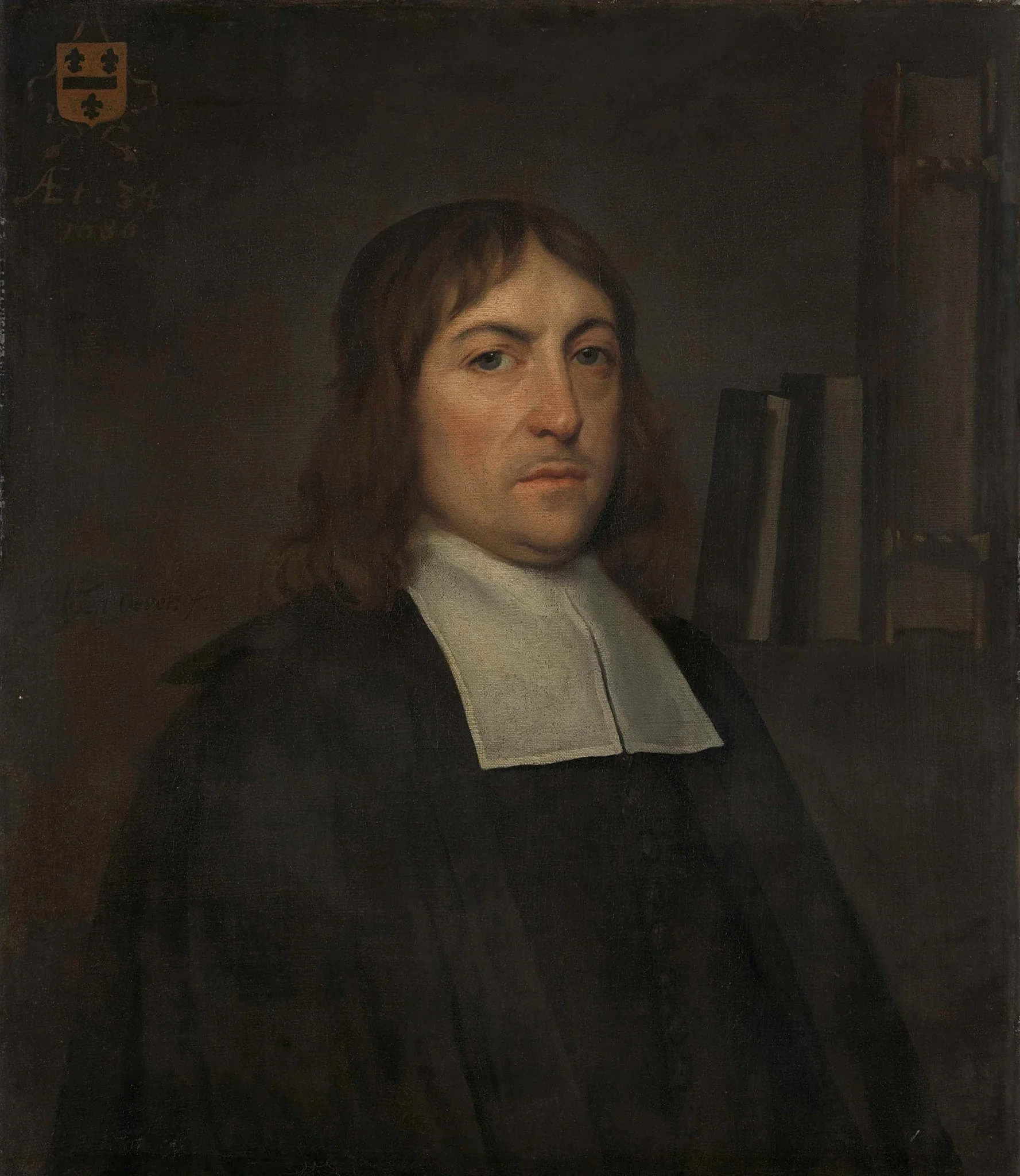 Portrait of Barend Hakvoort (1652-1735), by Unknown, unspecified, 1686