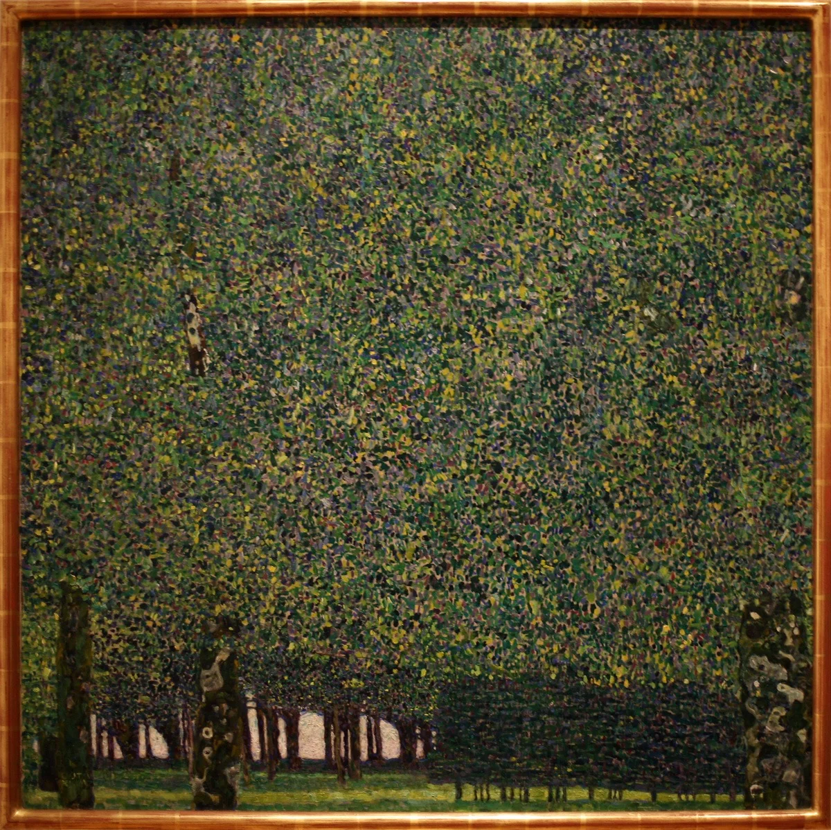 The Park, by Gustav Klimt, oil, 1909