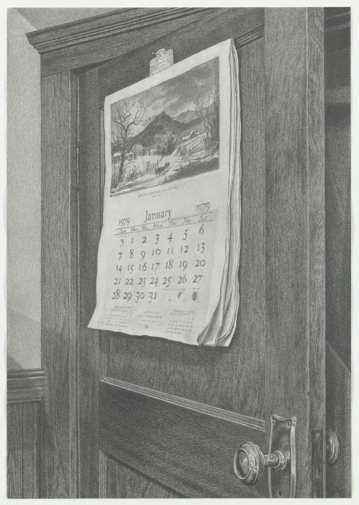 Untitled, by Catherine Murphy, graphite, 1979
